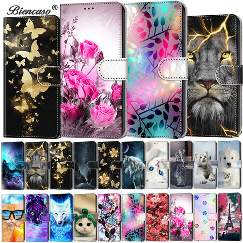 Leather Phone Bags Card Slot Wallet Flip Case For Redmi Note 9 Pro 9S 8T 9A 9C Fundas For Xiaomi 10 Lite 5G Mi 10 Pro Back Cover ► Photo 1/6