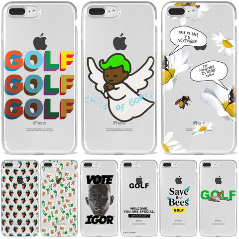 Panda Gooey Koel Price history & Review on GOLF Tyler IGOR The Creator OFWGKTA Odd Future  Golf Wang Green Soft TPU Phone Cases For iPhone 6S Plus 7 8 Plus XS MAX XR  11 Pro 