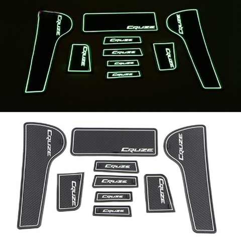 A Little Change Silicone Car Door Groove Mat Doors Anti Slip Mats for Chevrolet Chevry Cruze Sedan Hatchback 2009 - 2015 ► Photo 1/6