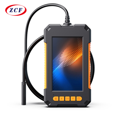 P40 Industrial Inspection Endoscope Dual Camera 4.3 Inch IPS Screen HD1080P 3.9mm 5.5mm 8mm Semi-rigid Cable Waterproof 2600 mAh ► Photo 1/6