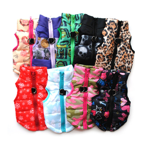 Pet Clothes Puppy Outfit Vest Warm Dog Clothes For Small Dogs Winter Windproof Pets Dog Jacket Coat Padded Chihuahua Apparel 20 ► Photo 1/6