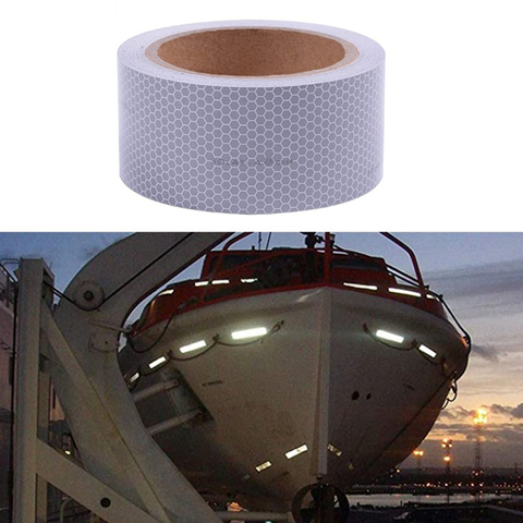 Self Adhesive Solas Grade Marine Reflective Tape For Lift Boat ► Photo 1/6