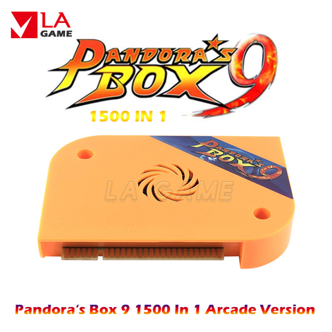 pandora box 9 original 1500 games  in 1 pcb game board arcade jamma version kit pandora box arcade 9 pandora box arcade kit ► Photo 1/6