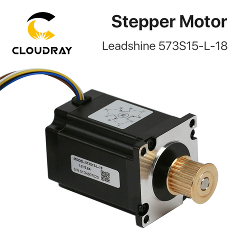 Leadshine Nema 23 Stepper Motor 3 Phase 57mm 150Ncm 5.2A Stepper Motor（573S15-L-18）with GEAR for 3D printer CNC XYZ ► Photo 1/6