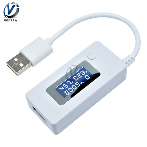 LCD Screen USB Tester Doctor Voltage Current Meter Mobile Power Bank Charger Detector Digital Display USB Meter ► Photo 1/6