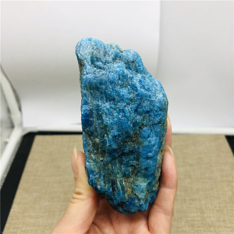 Natural Raw blue apatite stone mineral stone specimen ► Photo 1/6