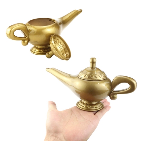 Aladdin's Lamp Genie Lamps Plastic Toy Decorations Cartoon Movie Anime Masquerade Decoration Toys Accessories Children Gift ► Photo 1/6