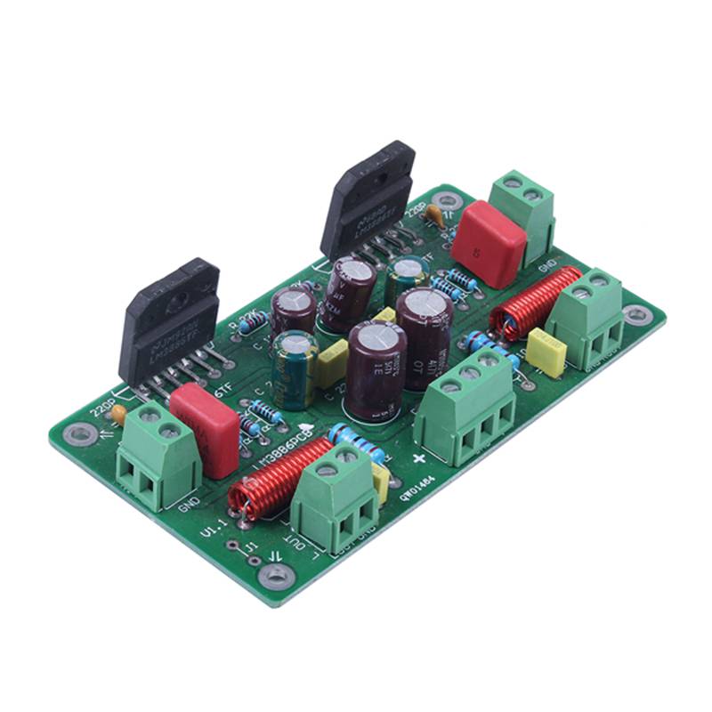 ZEROZONE LM3886 LM3886TF Stereo Audio Power Amplifier Board PCB 2 channel 