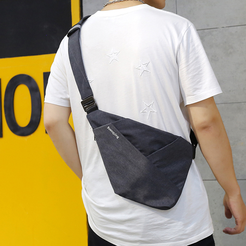 Brand Men Travel Business Bag Burglarproof Shoulder Bag Holster Anti Theft Security Strap Digital Storage Chest Bags Nylon ► Photo 1/6