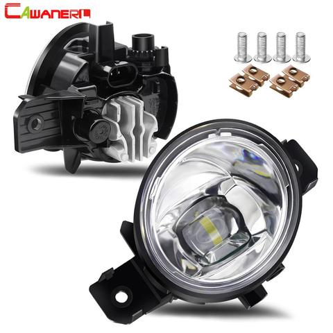 Fog Light Assembly Car Front Bumper LED Fog Lamp DRL 12V For Nissan X-Trail Almera Juke Pathfinder Micra Teana Murano Wingroad ► Photo 1/6