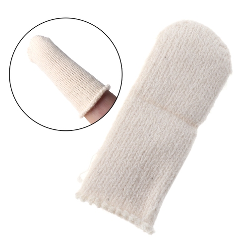 20Pcs Cotton Finger Guards Cots Avoid Protection Prints Clean Polish Craft Tool ► Photo 1/6