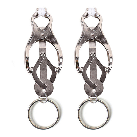 Female Breast Massager Nipple Clips Rings Labia Breast Nipple Clamps Sex Bondage Exotic Accessories Sexy Toys ► Photo 1/6