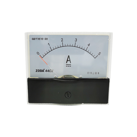 1PC 44C2-A 1A 1.5A 2A 3A 5A 10A DC Direct Analog Meter Panel AMP Current Ammeters Gauge Pointer Ammeter 100*80MM Amperimetro DC ► Photo 1/6