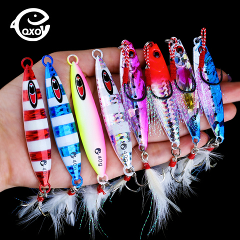 QXO VIB  Jig Light Lures 10g 20g 30g Metal Wobbler Artificial Spoon Winter Good For Fishing Octopus Jigging Hard Ice Bait Shad ► Photo 1/6