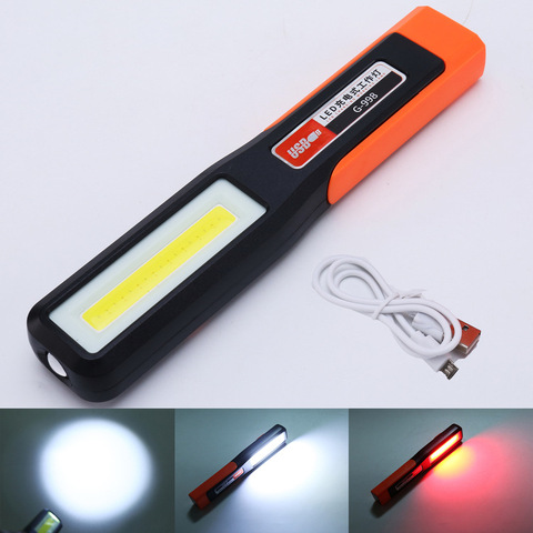 With Magnet Led Work Light Auto Repair Repair Light Super Bright Glare Charging Car Repair Anti- Fall Flashlight Night Fishing ► Photo 1/5