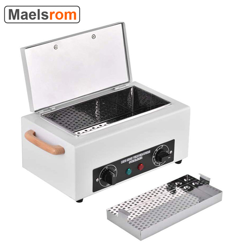 High Temperature Nail Art Tools Sterilizer NV-210 Dry Heat Sterilization Disinfection Box For Manicure Salon Equipment MetalTool ► Photo 1/5