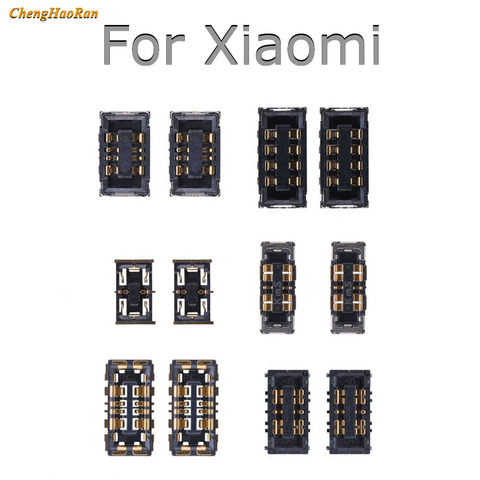 2pcs Battery Socket Inner FPC Connector Panel Clip For XiaoMi Mi 4C 4i Mix 2S Max Note 2 Redmi 3 Pro 3S 3X 4A Note 3 On Board ► Photo 1/2