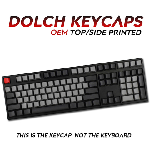 108 Keys Pbt Dolch Keycap Top/side Printed For Mechanical Keyboard  Full Set Dolch Keycaps Keys Corsair Bfilco Minila ► Photo 1/6