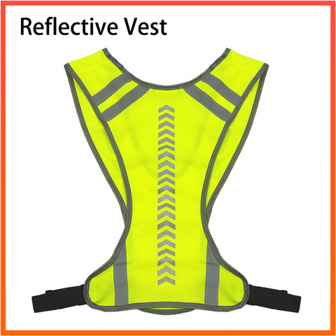 Night Riding Running Reflective Vest Sports High Visibility Reflective Vest Unisex Working Night Running Sports Outdoor Clothes ► Photo 1/6