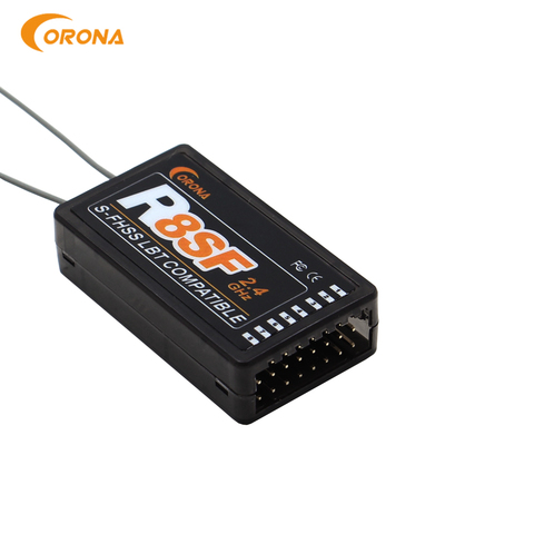 Corona 2.4G R4SF R6SF R8SF S-FHSS/FHSS receiver compatible FUTABA S-FHSS T6 14SG ► Photo 1/6