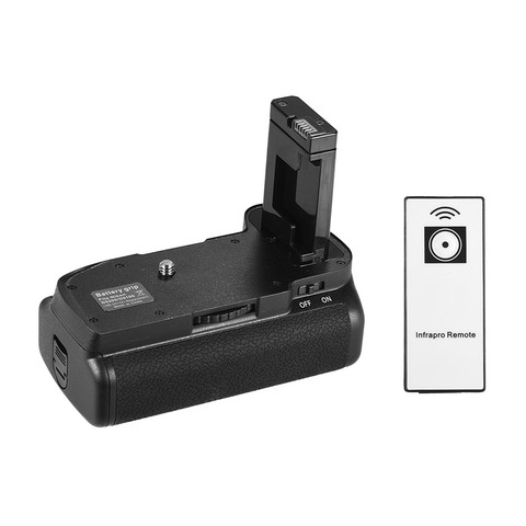 Vertical Battery Grip Holder for Nikon D5100 D5200 DSLR Camera EN-EL 14 Battery Powered with IR Remote Control Vertical Grip ► Photo 1/6