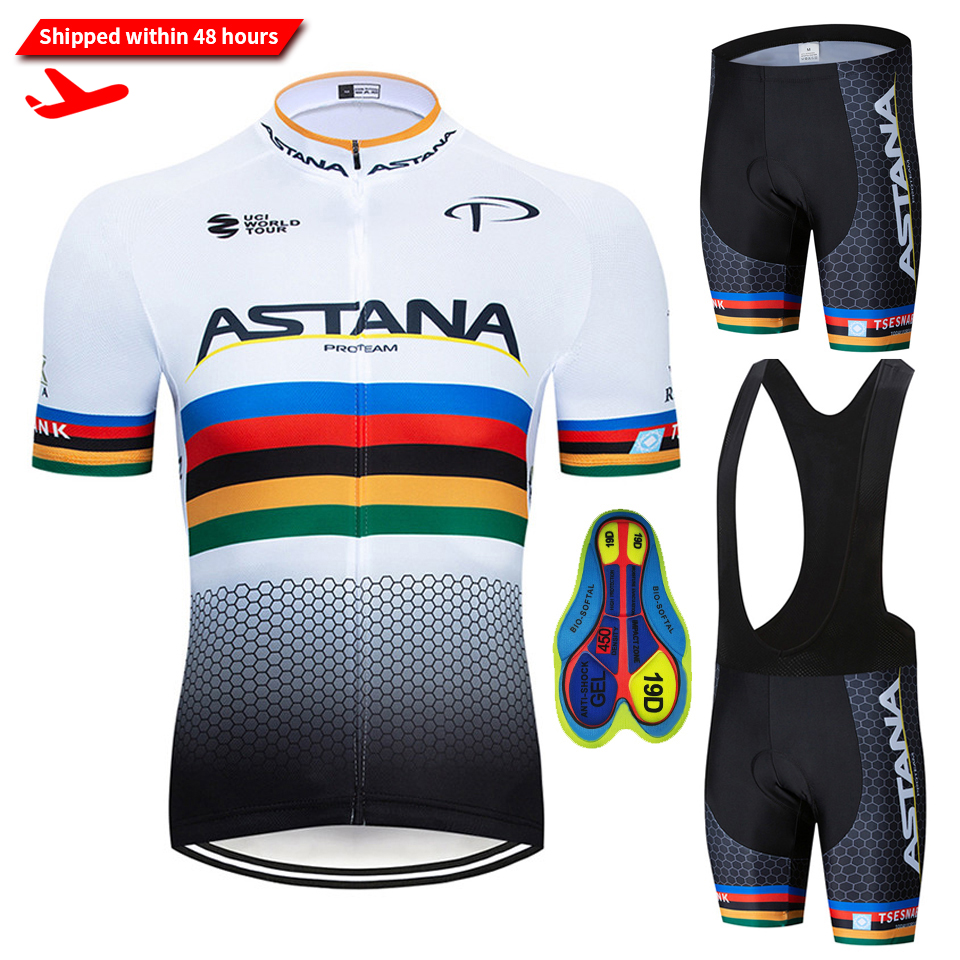 Cycling Jersey Pro Team 2022 Astana summer Bicycle Cycling Clothing ...