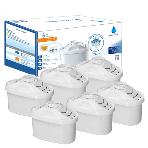 Universal Water Filters Cartridge For Brita Maxtra Limescale Chlorine Impurities Purify Kettle Activate Carbon Water Filter ► Photo 1/6