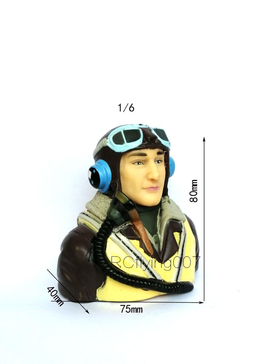 Model aircraft pilot 1/6 WWII British pilots 1/6 Scale RC Airplane