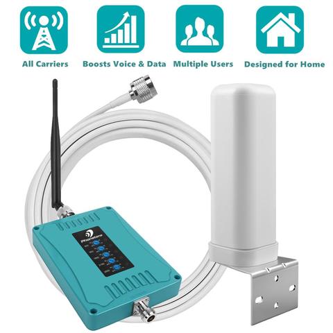 800/900/1800/2100/2600/MHz 2G 3G 4G GSM Repeater Mobile Network Booster Cell Phone Repeater 4G LTE Amplifier Signal Booster Set ► Photo 1/6