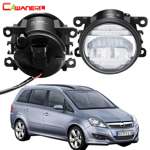 2in1 Fog Light Daytime Lamp Car Front Bumper LED Fog Light DRL 12V For Opel Zafira B MPV A05 2005 2006 2007 2008 2009 2010 2011 ► Photo 1/6