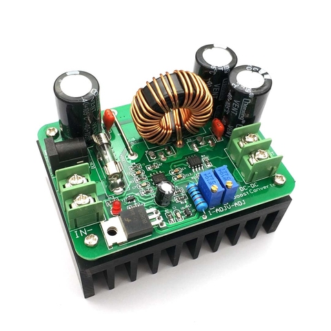 600W Boost Module Power Supply DC-DC Step Up Constant Current Voltage 9v-60V To 12v-80V 48V 72V Booster Converter ► Photo 1/5