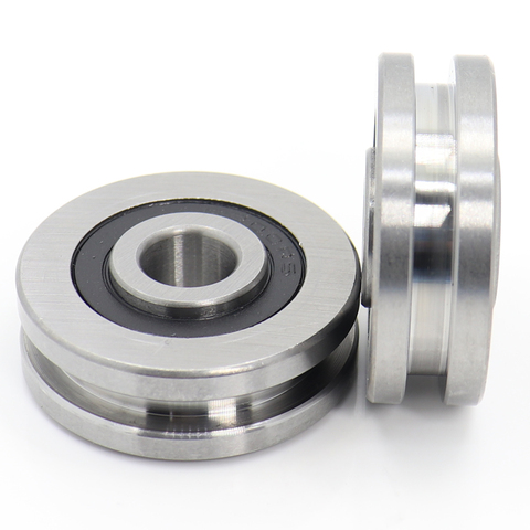 H Groove Bearing ( 2PCS ) 10*37*12*14 mm Steel Bearing Rollers H2/2 H3/2 H4/2 H4/3 Slide Guide Bearings U Wheel Pulley ► Photo 1/6