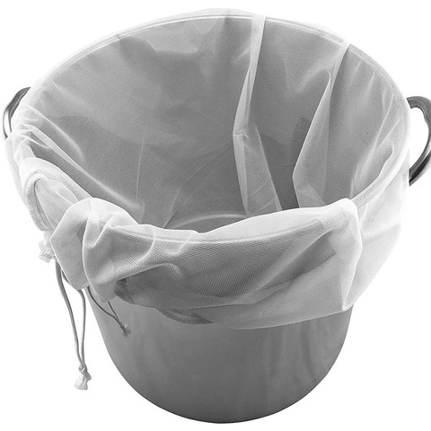 Beer Homebrew Filter Bag for Brewing Malt Boiling Wort Mash Strainer Tool Mesh Nylon Food Strainer Bag  Nut Milk Juice Filter ► Photo 1/6