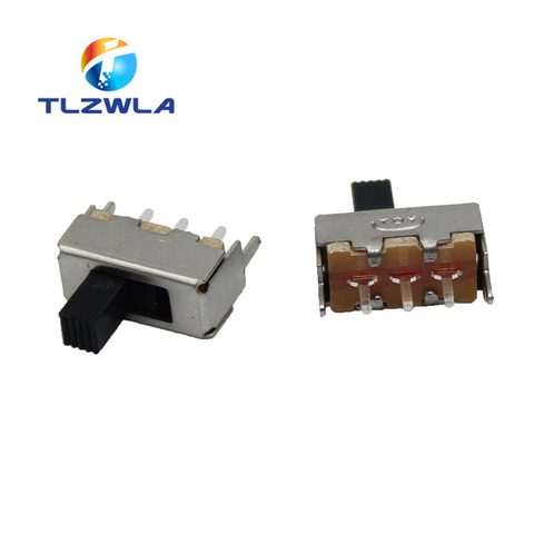 10pcs SS12F44 3Pin Switch SS-12F44G4 Single Row Vertical Toggle Switch Handle Length 4MM ► Photo 1/5