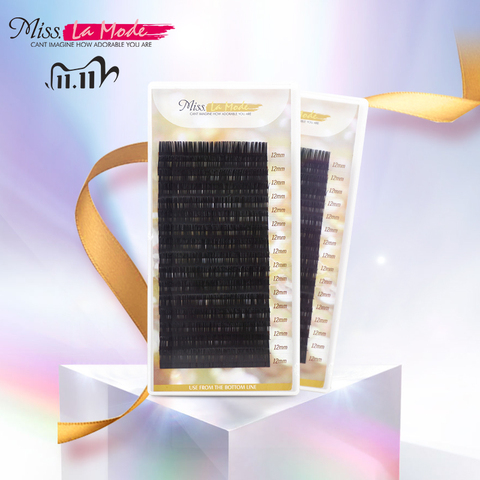 Miss Lamode super soft  all size 1pc/lot BCD Curl  mink  eyelashes extension individuals eyelashes extensions  wimper ► Photo 1/6