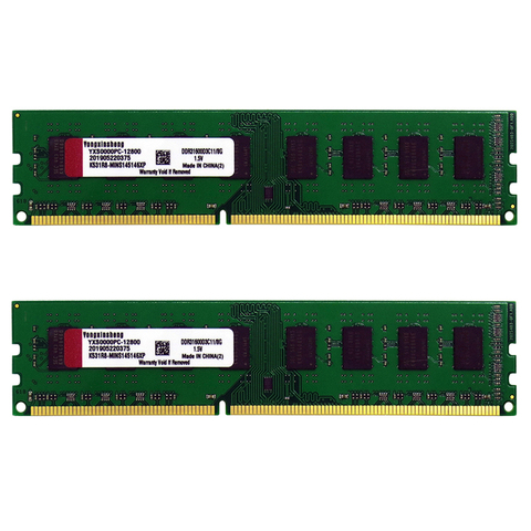 Yongxinsheng 4GB DDR3 RAM 8GB 16GB DDR3 13331600MHz desktop computer memory PC3L-12800 Non-ECC 1.5V 204Pin DIMM  CL11 unbuffered ► Photo 1/2