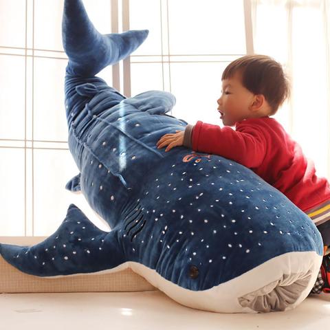 Cute Shark Plush Toy Big Fish Cloth Doll Whale Stuffed Children Birthday Gift ► Photo 1/6