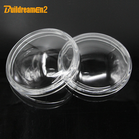 Buildreamen2 90mm Round Car Fog Light Transparent Glass Lens Cover For Ford Focus Ranger Transit Fusion C-Max Explorer C-Max Ka ► Photo 1/6