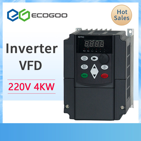 NEW! 2.2kw Single Phase AC220V 3 Phase  Frequency Inverter VFD Adjustable Speed Drive CNC Spindle motor ► Photo 1/6