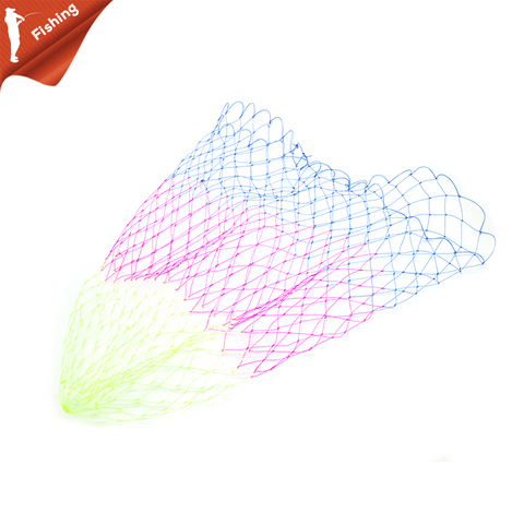 Nylon Fishing Nets Rhombus Mesh Hole Depth  Collapsible Fishing Tools Folding Nylon Landing Dip Net ► Photo 1/5