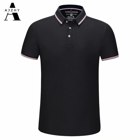 Casual Polo Shirt Men Fashion Solid Summer Brands Polo Shirts Women Breathable Golf Jersey Sports Polos Cotton 65% Polyester 35% ► Photo 1/6