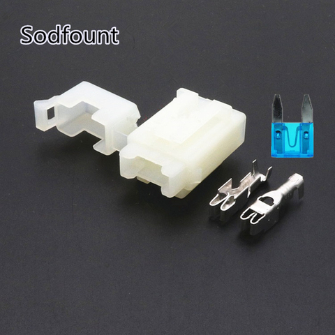 5pcs BX2017C BX2023 BX2041 Car Fuse Box with Terminal for small fuse, White Plastic Molded Case Hernia Light Accessories ► Photo 1/1