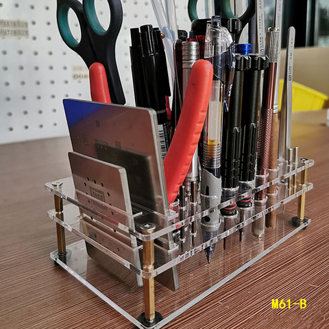 Plastic Storage Box Screwdriver Tweezers Carving Knife Container Tools Box Computer Mobile Phone Repair Tools ► Photo 1/6
