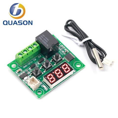 W1209 DC 12V heat cool temp thermostat temperature control switch temperature controller thermometer thermo controller ► Photo 1/6