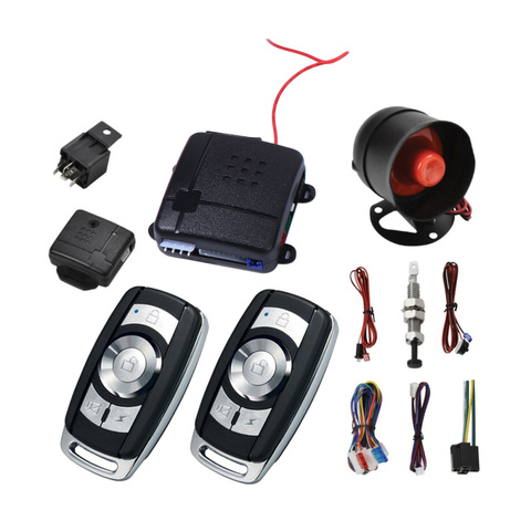 1 Set of Car Alarm System Smart 12V Locking Alarm System for Car Vehicle ► Photo 1/6