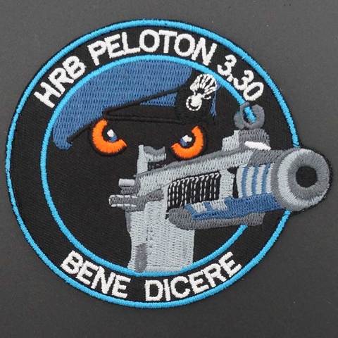 HRB Tactical Military Morale Patches Embroidery Badge with Hook Backing In Backpack Jackets Hat ► Photo 1/6