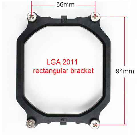 For X79 motherboard socket rectangular intel LGA 2011 CPU cooler bracket 2011 CPU Holder plastic stents frame ► Photo 1/4