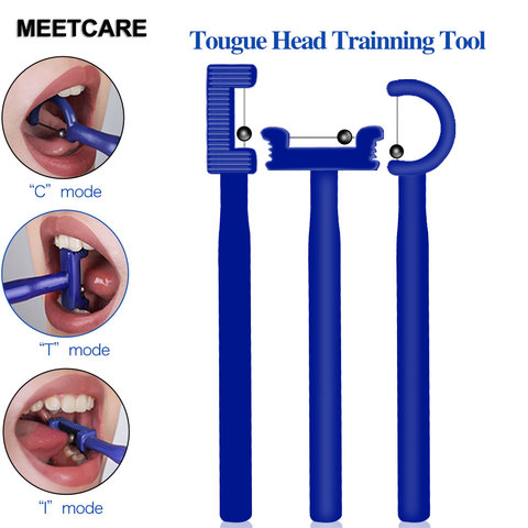 3Pcs Kids Tongue Tip Lateralization Elevation Tools Tongue Tip Exercise Oral Muscle Training Autism Speech Therapy Talk Tool ► Photo 1/6