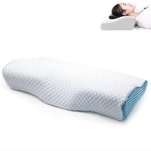 Orthopedic Neck Pillow Memory Foam Pillow For Sleep Cervical Pillows Contoured Orthopedic Memory Foam Pillow for Neck Pain ► Photo 1/6