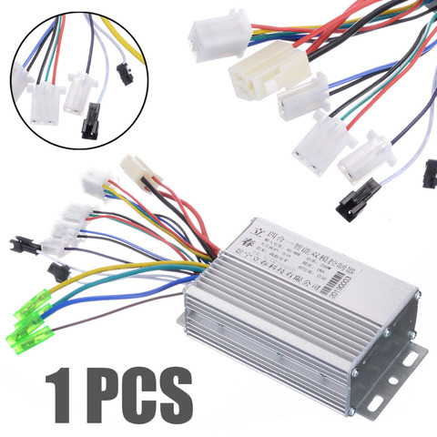 DC 36V/48V 350W Aluminium Brushless Motor Controller For Electric Bicycle E-bike Scooter ► Photo 1/6